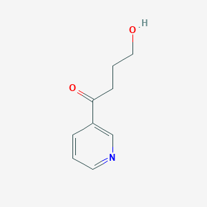 molecular formula C9H11NO2 B013992 4-Hydroxy-1-(3-pyridyl)-1-butanone CAS No. 59578-62-0