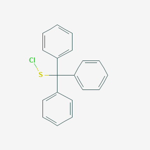 molecular formula C19H15ClS B139920 三苯甲烷硫酚氯 CAS No. 24165-03-5