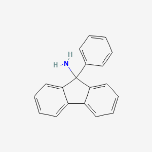 molecular formula C19H15N B13992110 9-Phenylfluoren-9-amine CAS No. 6277-86-7