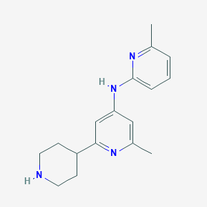 (6-Methyl-1',2',3',4',5',6'-hexahydro-[2,4']bipyridinyl-4-yl)-(6-methyl-pyridin-2-yl)-amine
