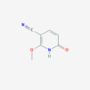 B139923 2-Methoxy-6-oxo-1,6-dihydropyridine-3-carbonitrile CAS No. 130747-60-3