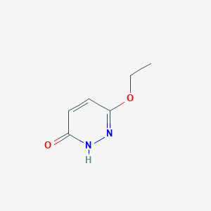molecular formula C6H8N2O2 B13992414 6-Ethoxypyridazin-3(2h)-one CAS No. 5004-10-4