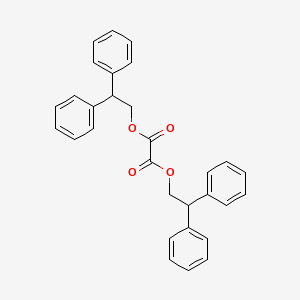 molecular formula C30H26O4 B13992797 Bis(2,2-diphenylethyl) oxalate CAS No. 7512-05-2