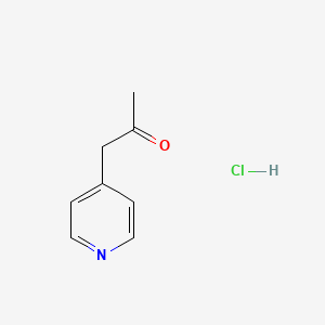 molecular formula C8H10ClNO B1399292 (4-Pyridyl)acetone hydrochloride CAS No. 70199-62-1