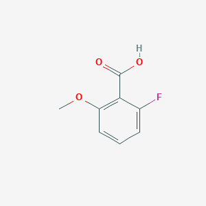 molecular formula C8H7FO3 B139930 2-氟-6-甲氧基苯甲酸 CAS No. 137654-21-8