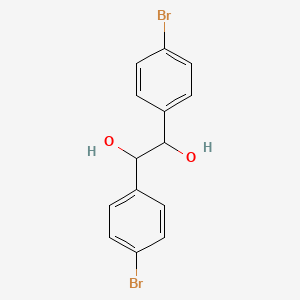 molecular formula C14H12Br2O2 B13993065 1,2-Bis(4-bromophenyl)ethane-1,2-diol CAS No. 24133-54-8