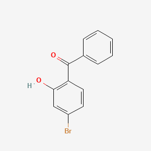 molecular formula C13H9BrO2 B13993652 (4-Bromo-2-hydroxyphenyl)(phenyl)methanone CAS No. 6723-04-2