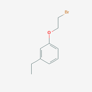 molecular formula C10H13BrO B139937 1-(2-溴乙氧基)-3-乙基苯 CAS No. 125797-09-3