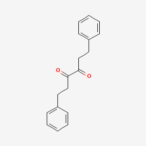 molecular formula C18H18O2 B13993780 1,6-Diphenylhexane-3,4-dione CAS No. 6958-90-3