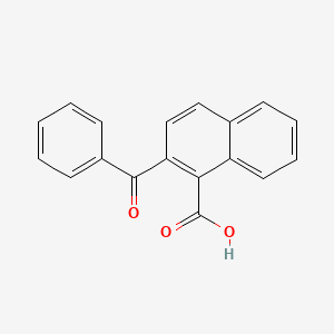 molecular formula C18H12O3 B13993901 2-Benzoylnaphthalene-1-carboxylic acid CAS No. 38119-11-8