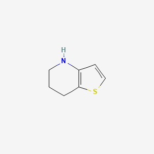molecular formula C7H9NS B13993910 4,5,6,7-Tetrahydrothieno[3,2-b]pyridine CAS No. 368442-42-6