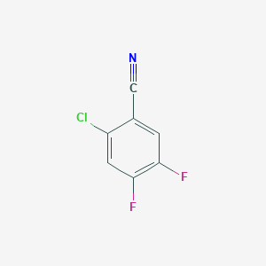 molecular formula C7H2ClF2N B139941 2-Chloro-4,5-difluorobenzonitrile CAS No. 135748-34-4