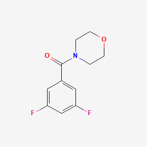 molecular formula C11H11F2NO2 B13994415 (3,5-Difluorophenyl)(morpholino)methanone 