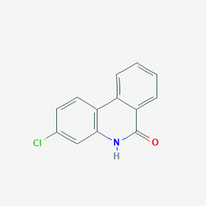 molecular formula C13H8ClNO B13994430 3-Chlorophenanthridin-6(5h)-one CAS No. 20927-47-3