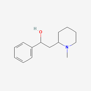 molecular formula C14H21NO B13994432 Allosedamine CAS No. 497-89-2