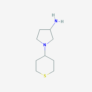 1-(Thian-4-yl)pyrrolidin-3-amine