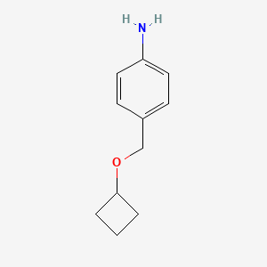 4-(Cyclobutoxymethyl)aniline
