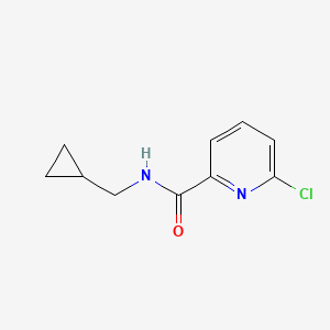 B1399481 6-chloro-N-(cyclopropylmethyl)pyridine-2-carboxamide CAS No. 1247996-69-5