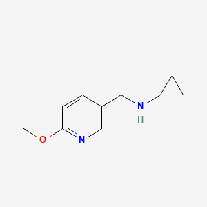 Cyclopropyl-(6-methoxypyridin-3-ylmethyl)-amine