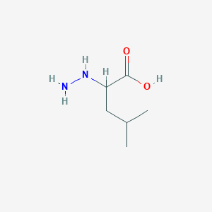 molecular formula C6H14N2O2 B13994910 Amino leucine CAS No. 89937-51-9