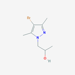 1-(4-Bromo-3,5-dimethyl-1H-pyrazol-1-yl)propan-2-ol