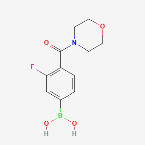 3-Fluoro-4-(morpholine-4-carbonyl)phenylboronic acid