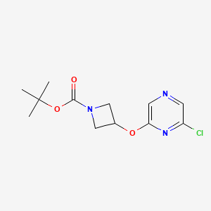 Tert-butyl 3-(6-chloropyrazin-2-yloxy)azetidine-1-carboxylate