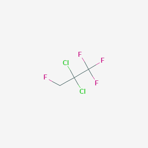 molecular formula C3H2Cl2F4 B139950 2,2-Dichloro-1,1,1,3-tetrafluoropropane CAS No. 149329-24-8