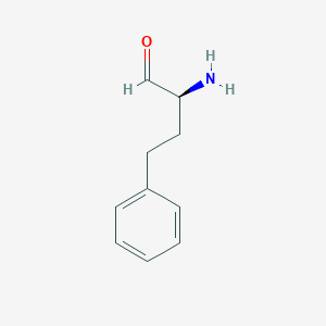 molecular formula C10H13NO B13995009 (S)-2-amino-4-phenylbutanal 