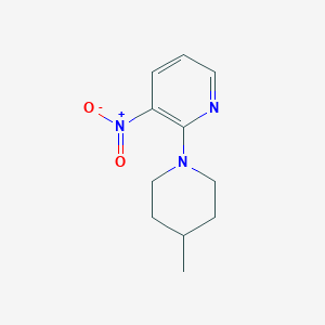 2-(4-Methylpiperidin-1-yl)-3-nitropyridine