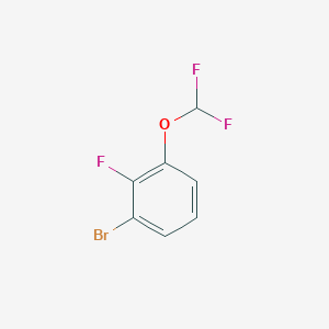 1-Bromo-3-(difluoromethoxy)-2-fluorobenzene