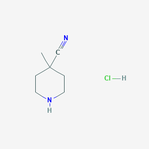 4-Methylpiperidine-4-carbonitrile hydrochloride