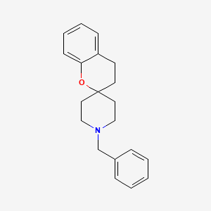molecular formula C20H23NO B13995130 1''-Benzylspiro[chroman-2,4''-piperidine] CAS No. 81109-74-2