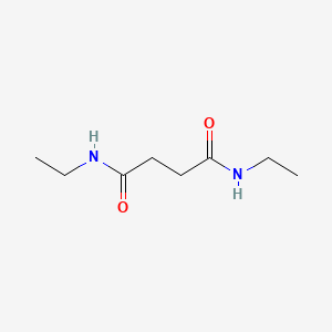 molecular formula C8H16N2O2 B13995138 n,n'-Diethylbutanediamide CAS No. 6971-82-0