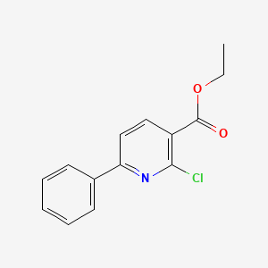 Ethyl 2-chloro-6-phenylnicotinate