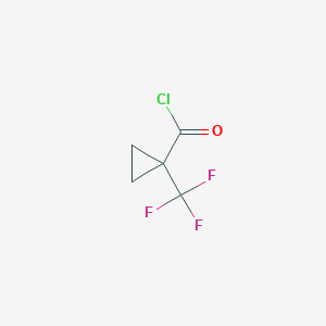 1-Trifluoromethylcyclopropane-1-carbonyl chloride