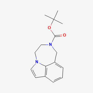 2-Boc-1,2,3,4-tetrahydropyrrolo-[3,2,1-jk][1,4]benzodiazepine