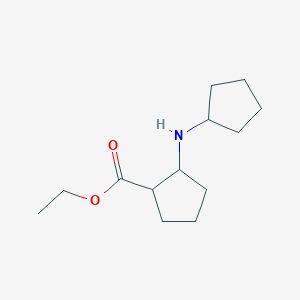 Ethyl 2-(Cyclopentylamino)cyclopentanecarboxylate