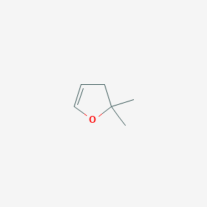 molecular formula C6H10O B13995203 2,2-Dimethyl-2,3-dihydrofuran CAS No. 3750-41-2