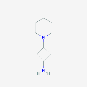3-(1-Piperidinyl)cyclobutanamine