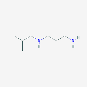 molecular formula C7H18N2 B13995296 N~1~-(2-Methylpropyl)propane-1,3-diamine CAS No. 57957-09-2