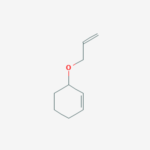 molecular formula C9H14O B13995332 3-Prop-2-enoxycyclohexene CAS No. 51122-95-3