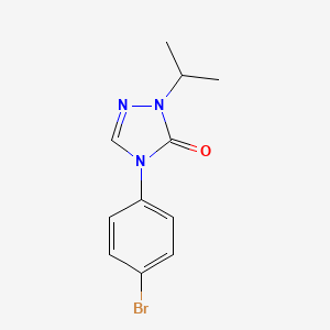 4-(4-Bromophenyl)-2-isopropyl-2,4-dihydro-3H-1,2,4-triazol-3-one