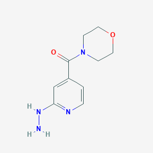 4-(2-Hydrazinoisonicotinoyl)morpholine