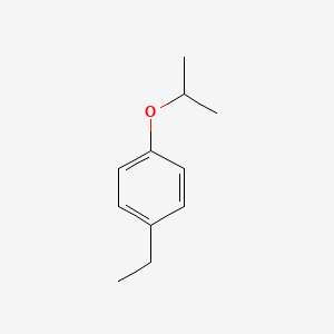 molecular formula C11H16O B13995616 1-Ethyl-4-propan-2-yloxybenzene CAS No. 83466-37-9