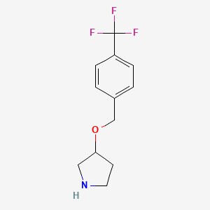 3-[[4-(Trifluoromethyl)phenyl]methoxy]-pyrrolidine