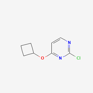 2-Chloro-4-(cyclobutyloxy)pyrimidine