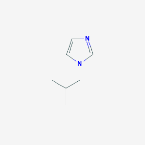molecular formula C7H12N2 B13995672 1-Isobutyl-1H-imidazole CAS No. 16245-89-9