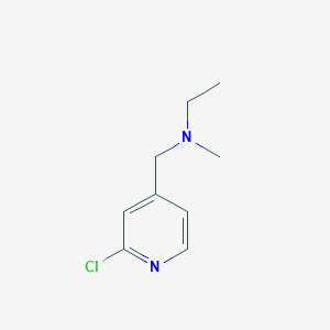 molecular formula C9H13ClN2 B1399569 [(2-Chloropyridin-4-yl)methyl](ethyl)methylamine CAS No. 1249885-55-9