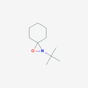 molecular formula C10H19NO B13995746 2-Tert-butyl-1-oxa-2-azaspiro[2.5]octane CAS No. 17363-66-5